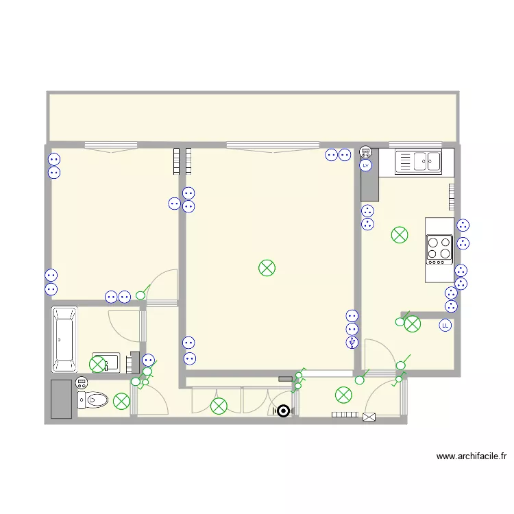 15 Res Grand Veneur v2. Plan de 