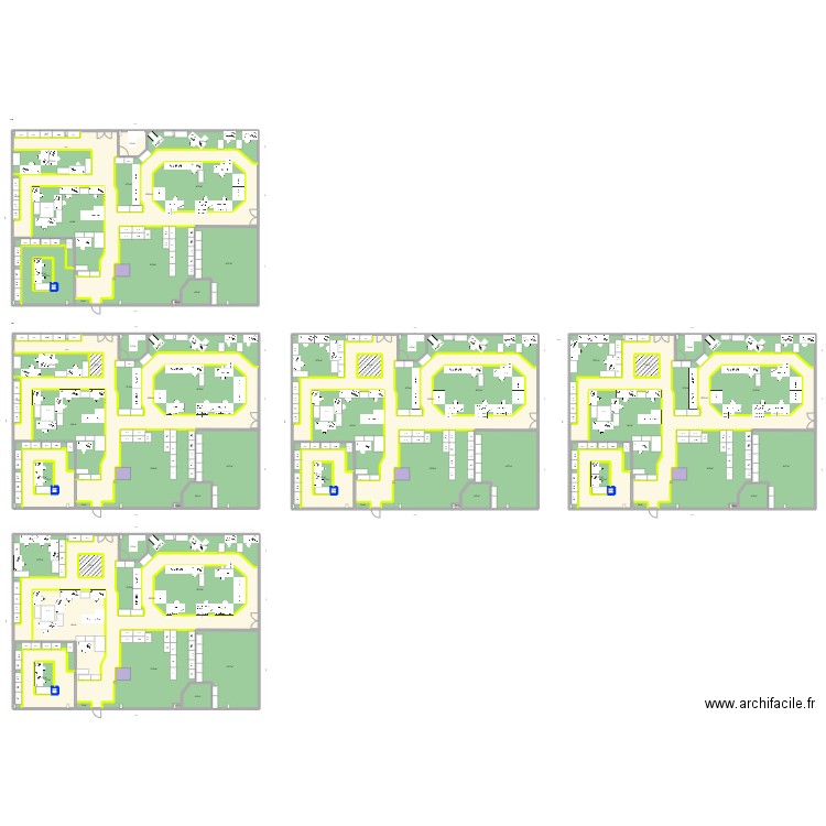 Atelier 04/09/2023. Plan de 88 pièces et 2209 m2