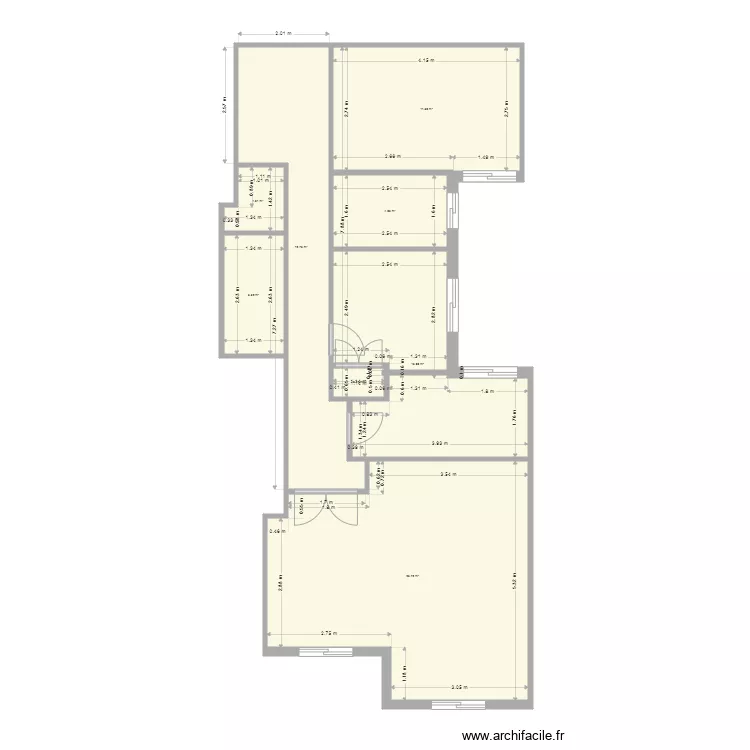 burja. Plan de 