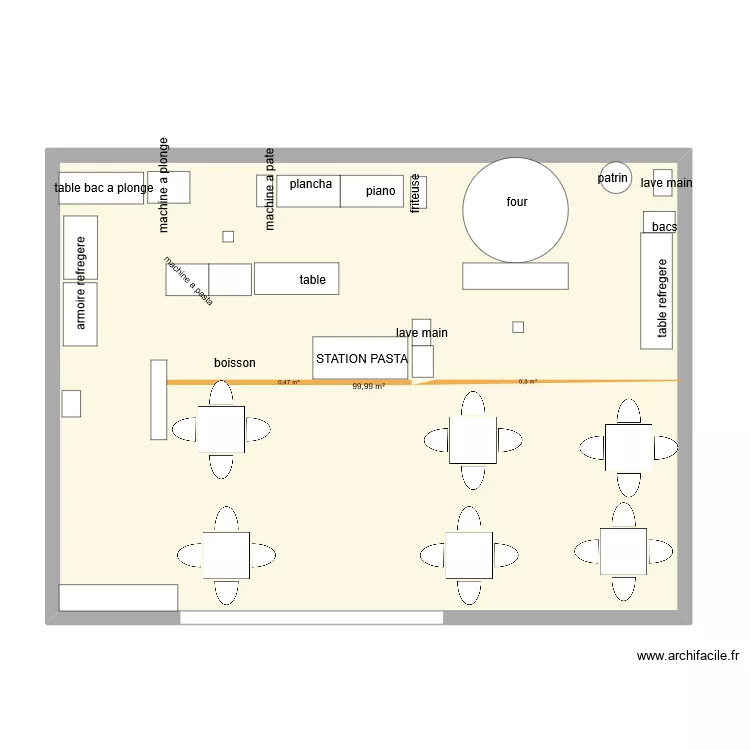 PIZZA PIMENT. Plan de 