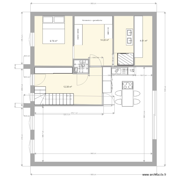 plan . Plan de 0 pièce et 0 m2