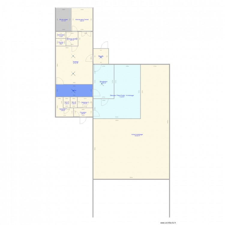 Ferme LAJOURIE 001. Plan de 0 pièce et 0 m2