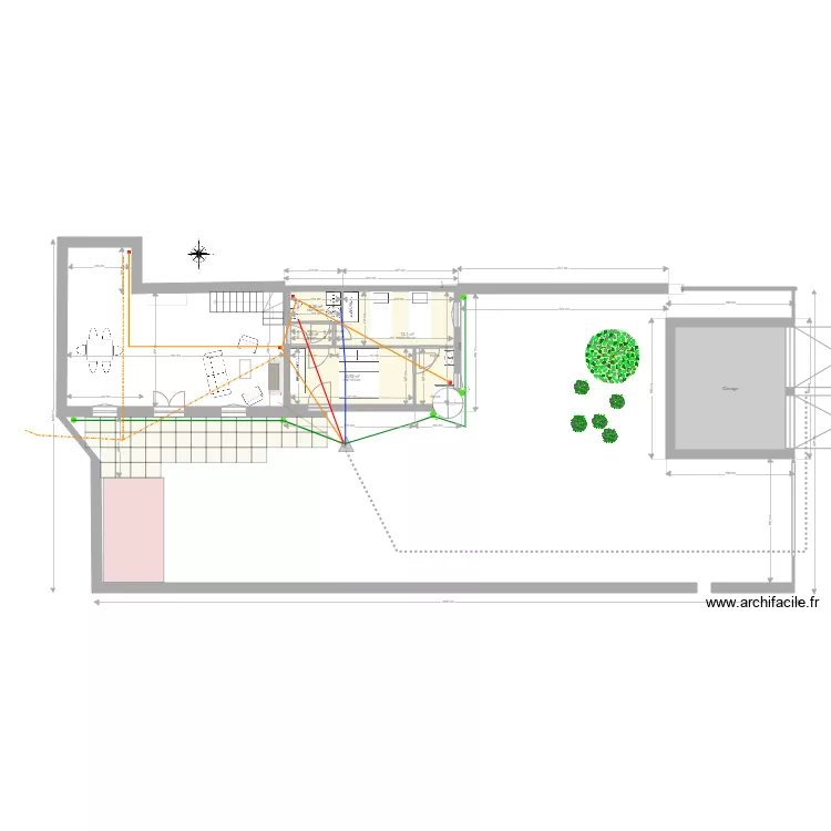plan masse extension raccordements. Plan de plan masse extension raccordements. Plan de