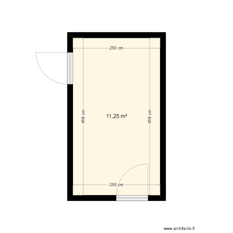 Local Carte d'identitées. Plan de 0 pièce et 0 m2