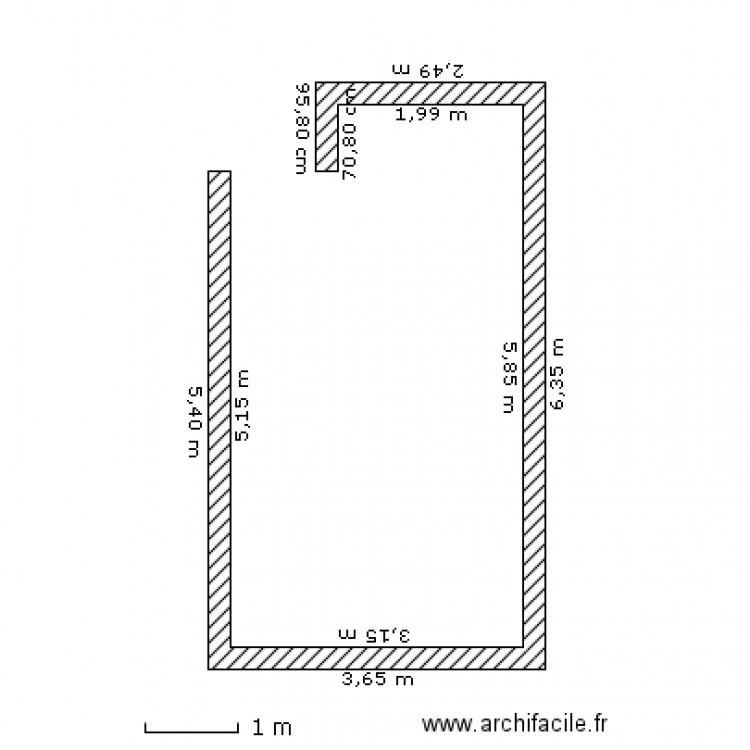 volonne_1_etage. Plan de 0 pièce et 0 m2