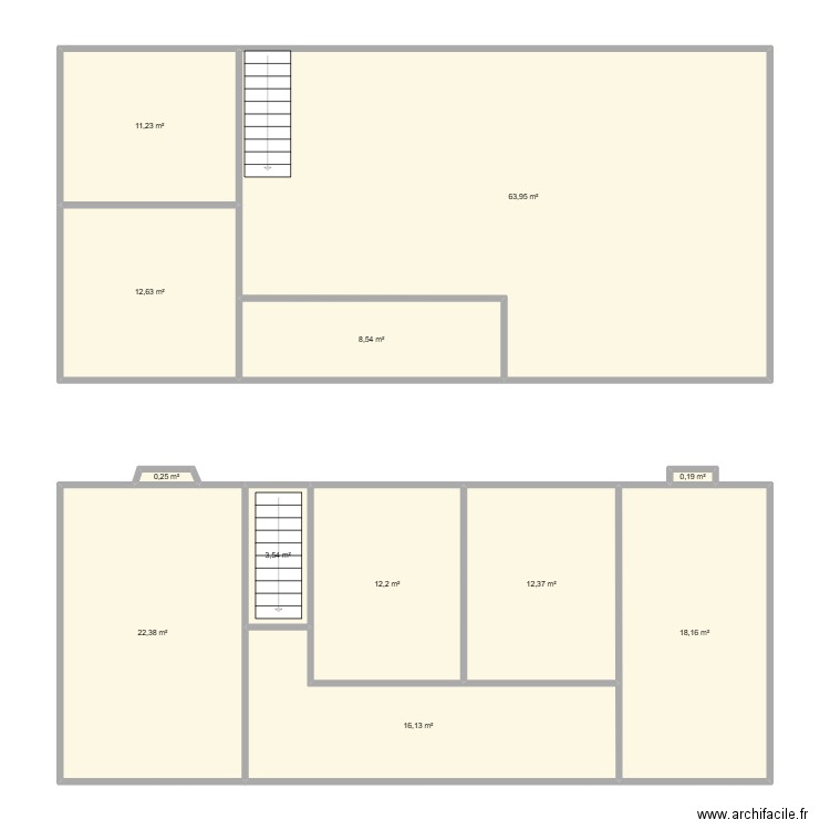 MAISON. Plan de 0 pièce et 0 m2