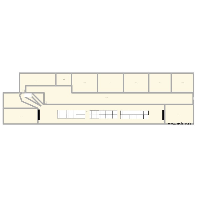 logette. Plan de 12 pièces et 807 m2