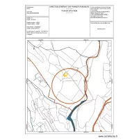 Plan de situation CHATEAU LA VILLATADE
