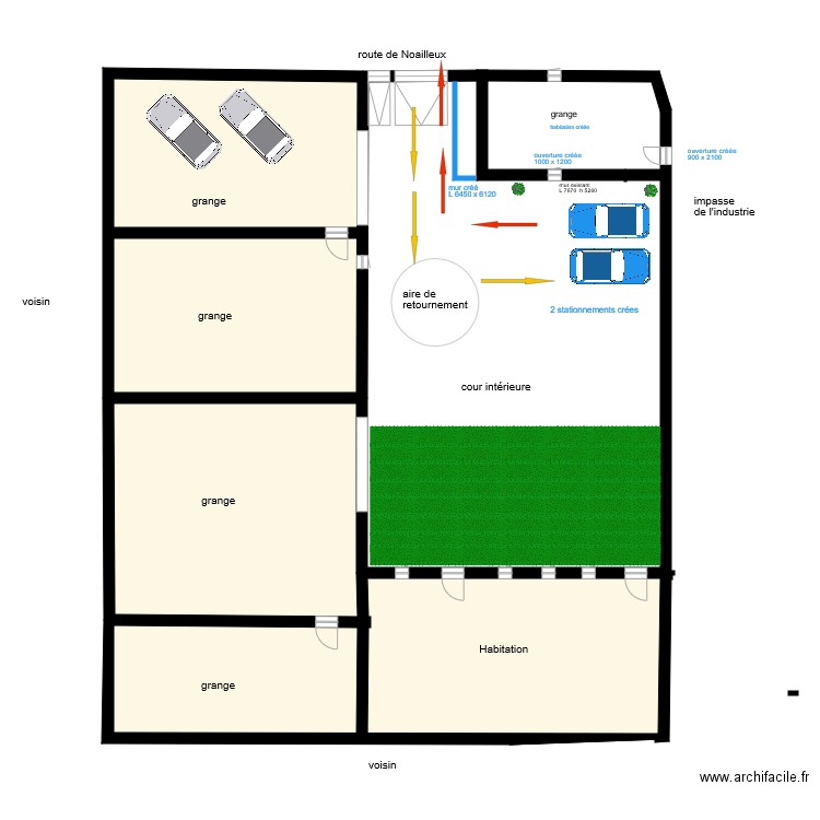 mdc2. Plan de 0 pièce et 0 m2