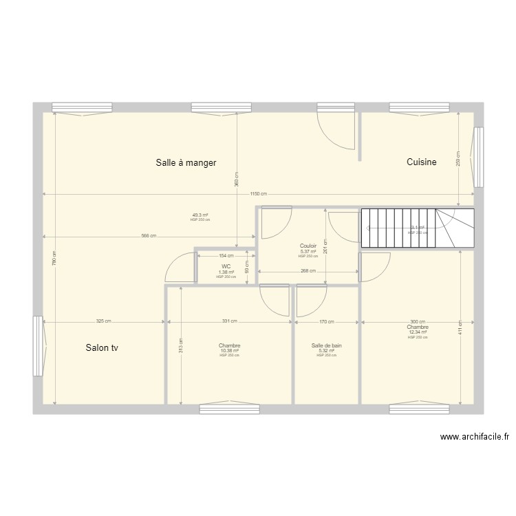 FLANDIN MARGAUX. Plan de 0 pièce et 0 m2