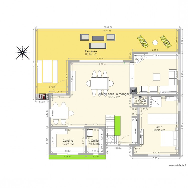 projet4. Plan de 0 pièce et 0 m2