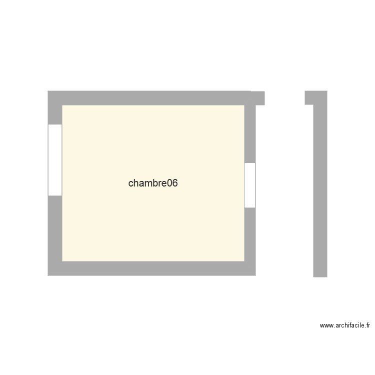 chambre06bis2. Plan de 0 pièce et 0 m2