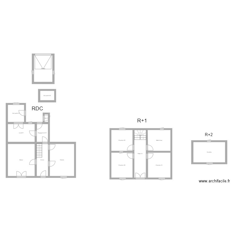 350600979. Plan de 15 pièces et 149 m2