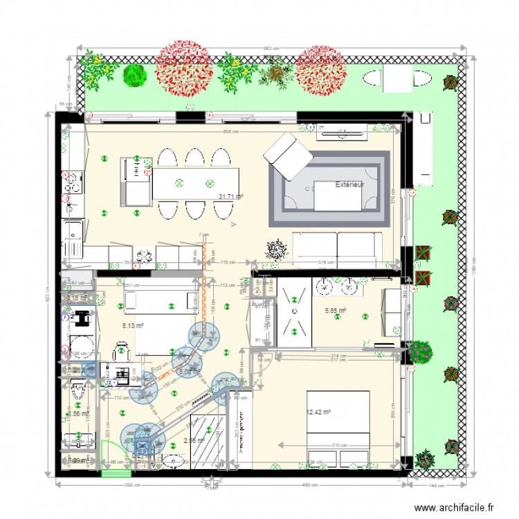 Projet 306 bis. Plan de 0 pièce et 0 m2