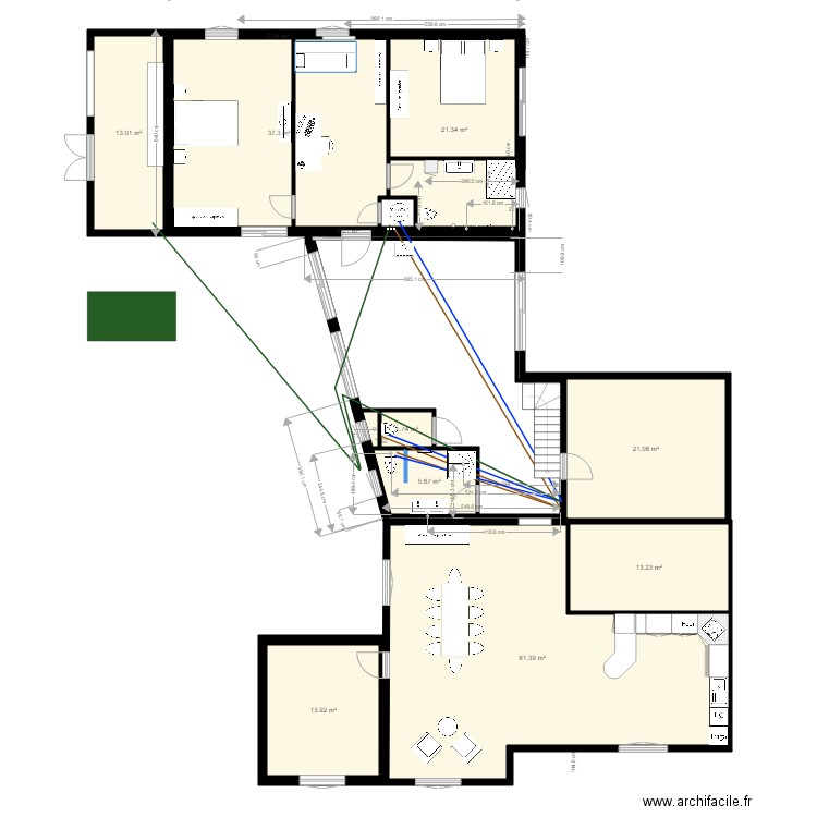 plan complet 6 juin. Plan de 0 pièce et 0 m2