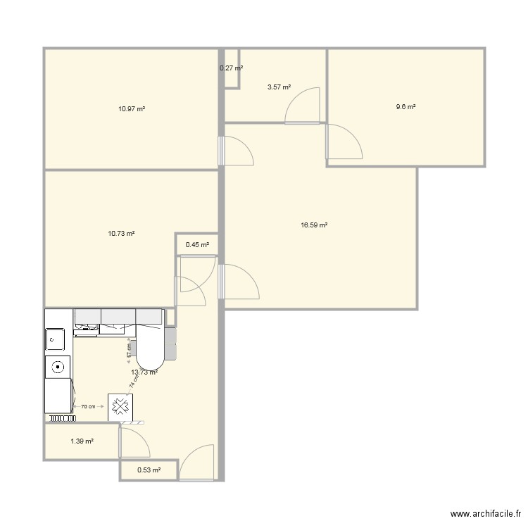 T4 Coutures Renove NRA2. Plan de 0 pièce et 0 m2