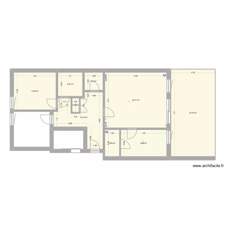 Jomouton 20260505. Plan de 9 et 95 m² Jomouton 20260505. Plan de 9 et 95 m²
