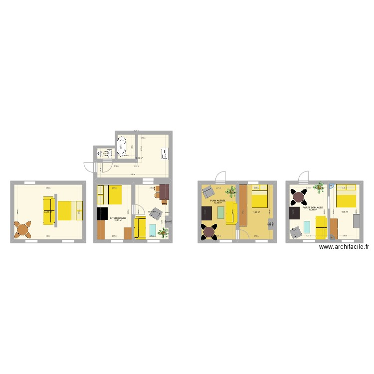 hermel. Plan de 0 pièce et 0 m2