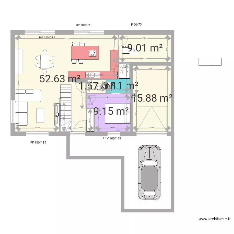 RAULT LECOINTRE test 2. Plan de 