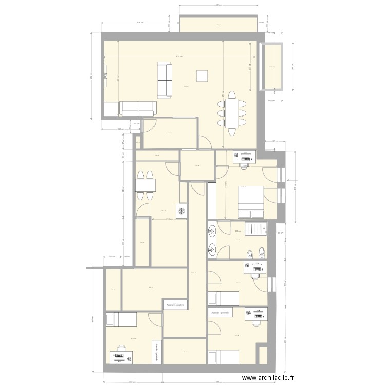 Diagonal 672. Plan de 0 pièce et 0 m2