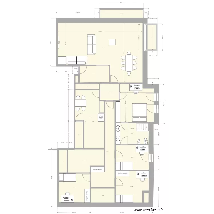 Diagonal 672. Plan de 