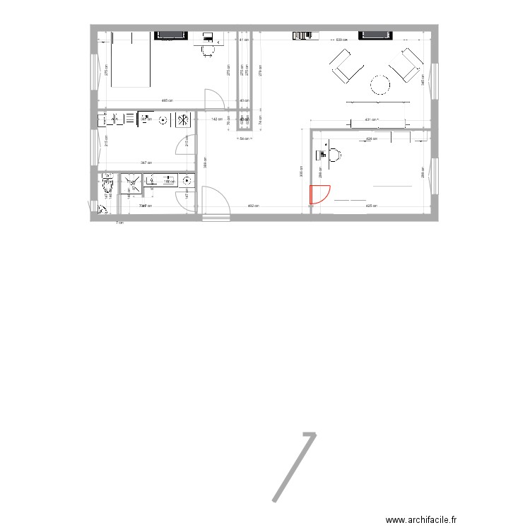 Appartement ies S8. Plan de 0 pièce et 0 m2