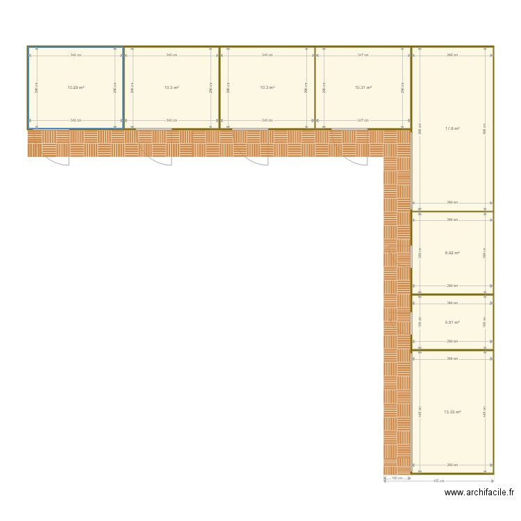 boxes v2. Plan de 0 pièce et 0 m2