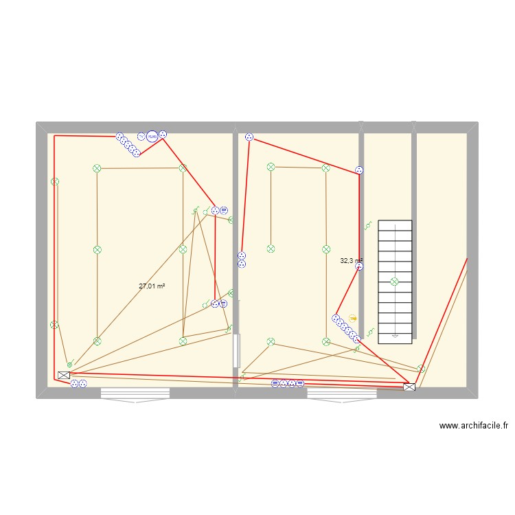 Plan_Travaux_Haut_2023. Plan de 0 pièce et 0 m2