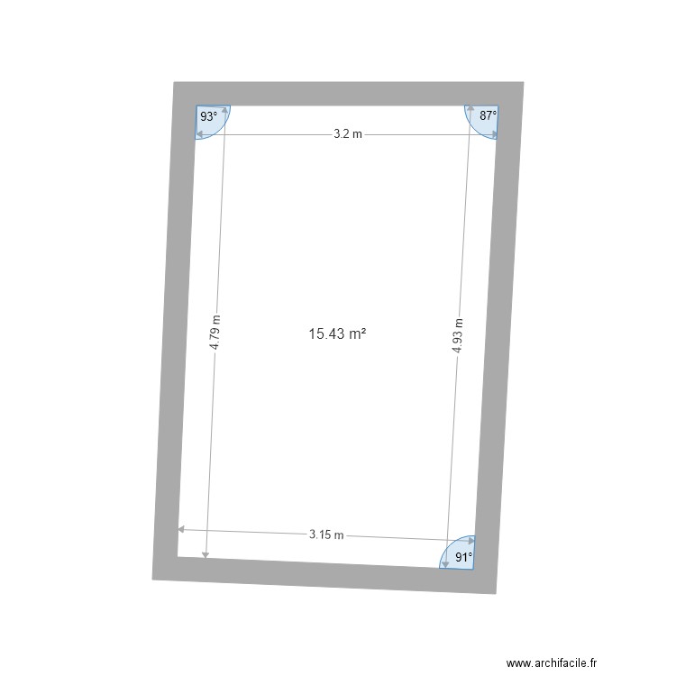 chambre. Plan de 0 pièce et 0 m2