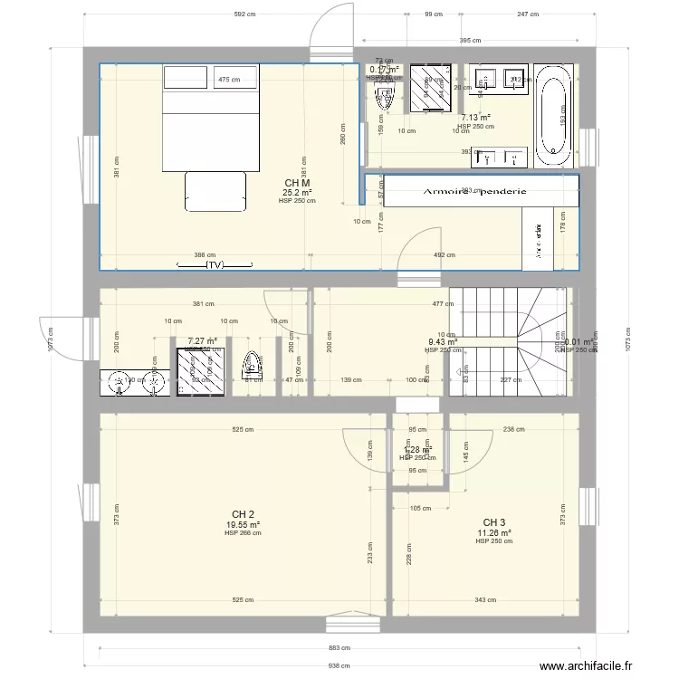 PLAN LAMEE Etage 20190819. Plan de 