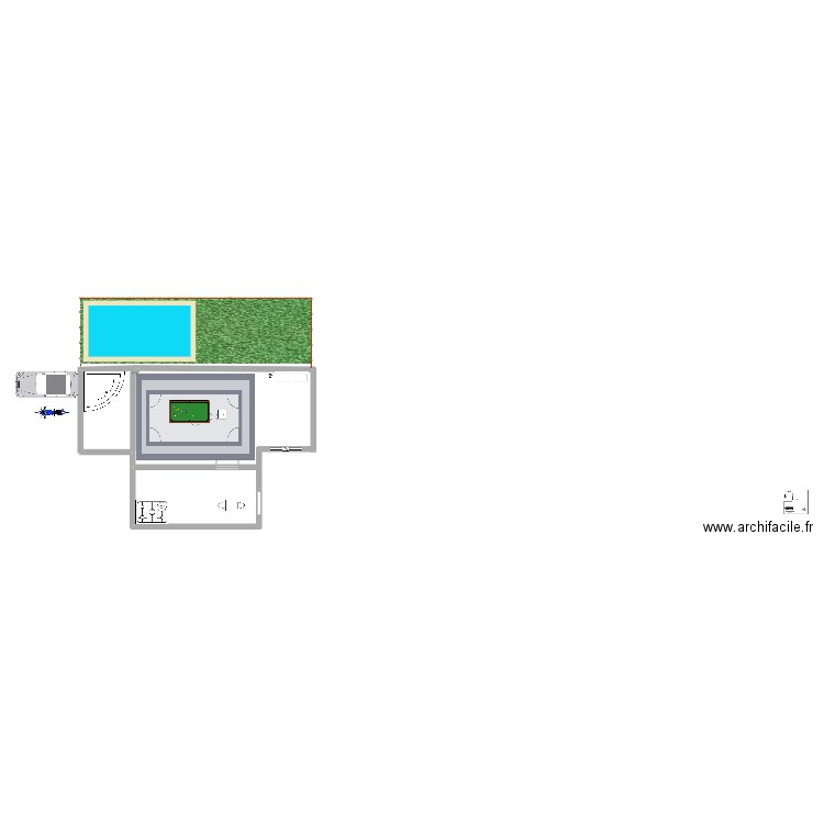 MANSION. Plan de 1 pièce et 0 m2