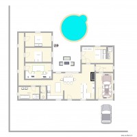 V1 maison en U