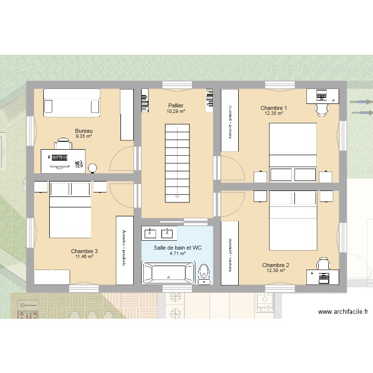 Maison 14. Plan de 0 pièce et 0 m2