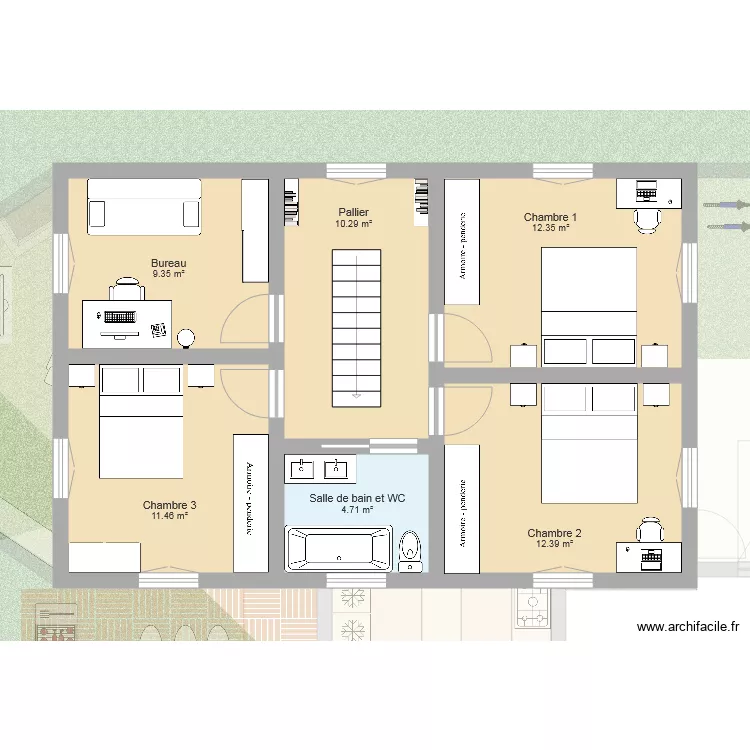 Maison 14. Plan de Maison 14. Plan de