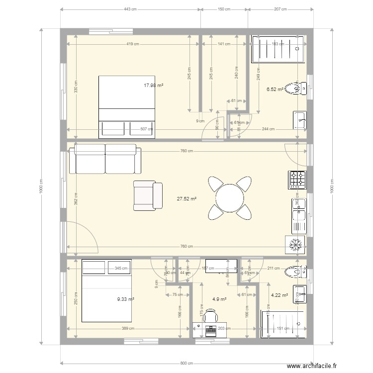 Proyecto final. Plan de 0 pièce et 0 m2