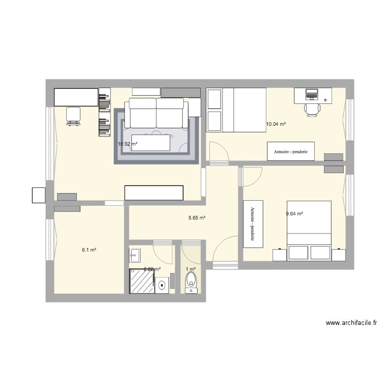 montrouge bis 3. Plan de 0 pièce et 0 m2