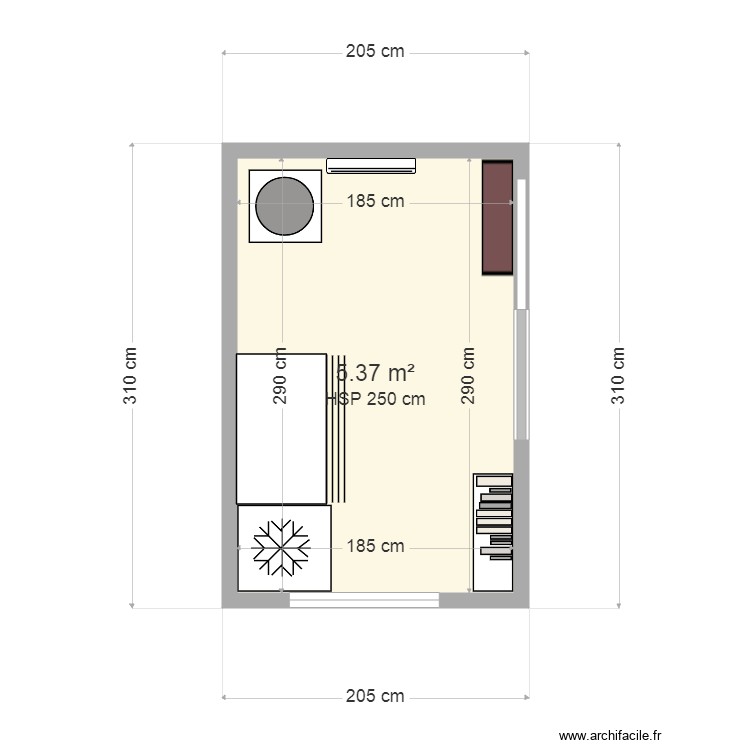 Cellier. Plan de 0 pièce et 0 m2