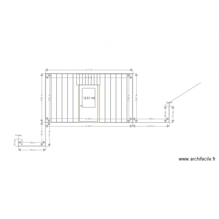 facade ouest 2. Plan de 0 pièce et 0 m2