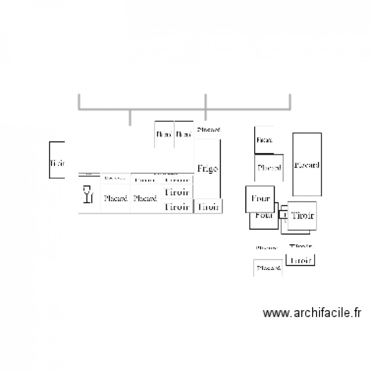Cuisine 2. Plan de 0 pièce et 0 m2