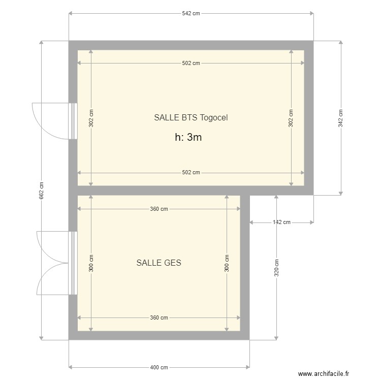 Adeta togocel cote. Plan de 0 pièce et 0 m2