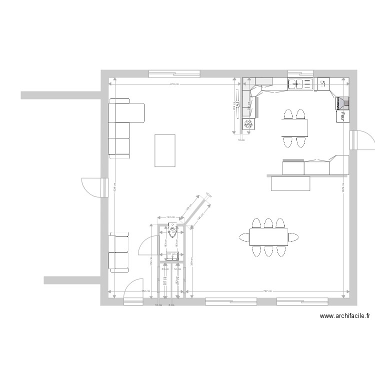 MAISON CHRISTINE. Plan de 0 pièce et 0 m2