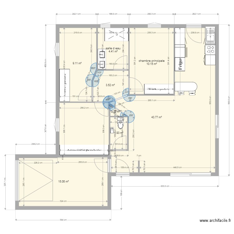 thezan. Plan de 0 pièce et 0 m2