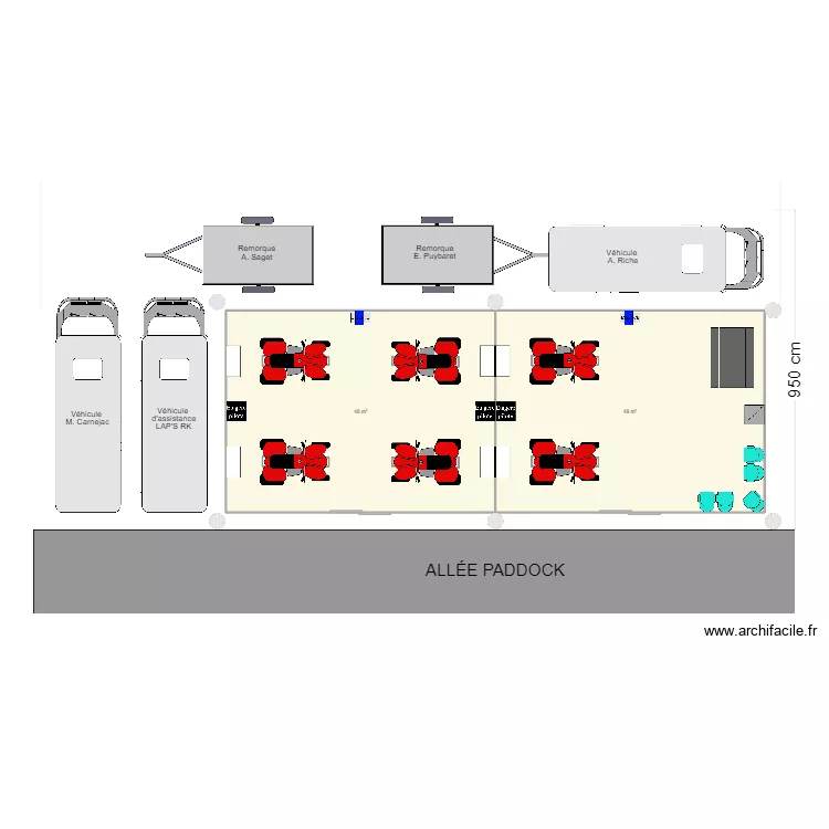 INSTALLATION PADDOCK GATEL V3. Plan de 
