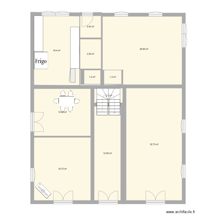 JOUY. Plan de 0 pièce et 0 m2