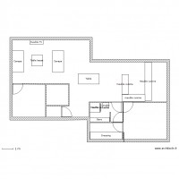 Plan maison 2 carres