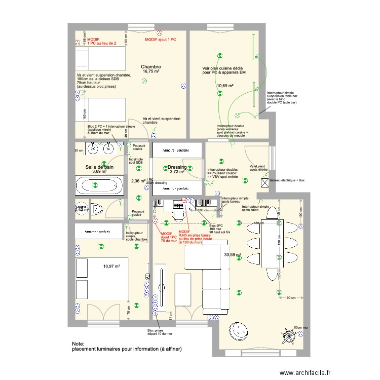 Appartement VA 20 07. Plan de 0 pièce et 0 m2