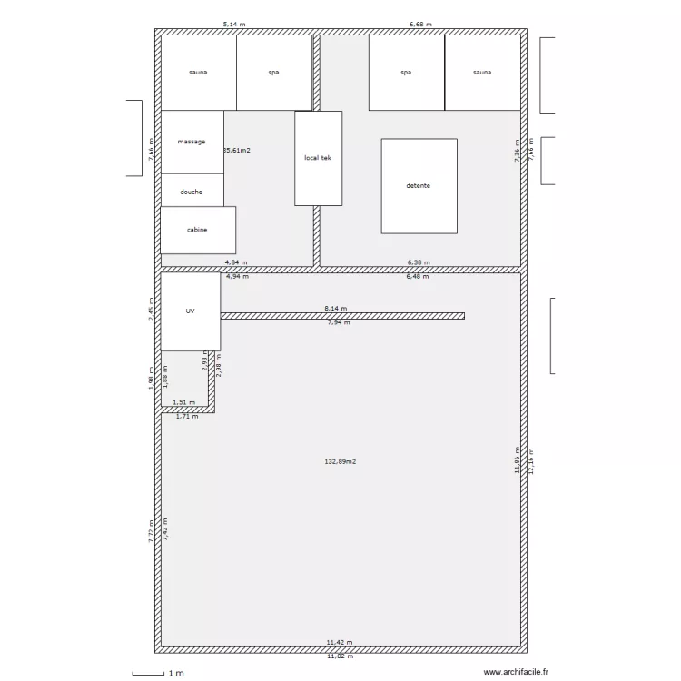 spa ham saun. Plan de spa ham saun. Plan de
