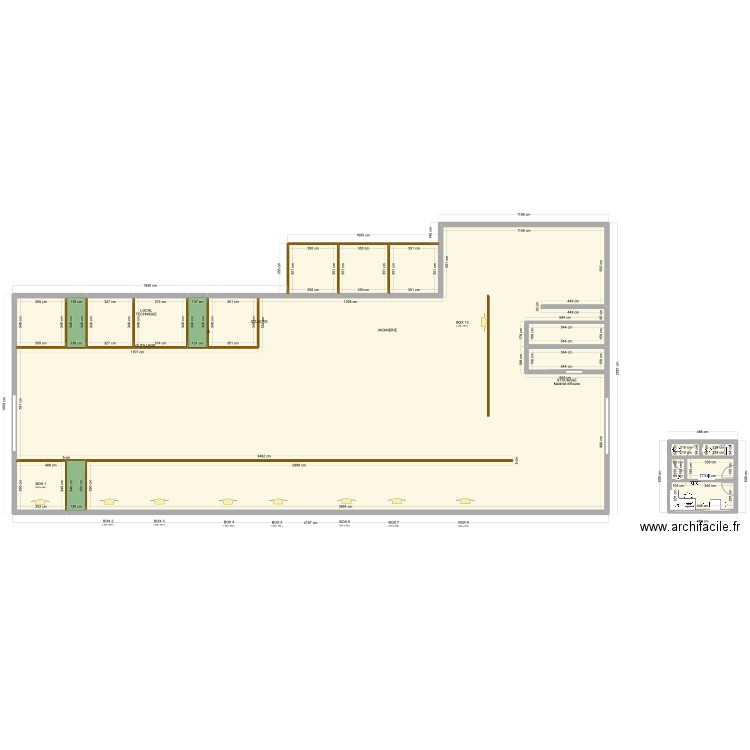 4BLZ(NEW) 24-02 (1). Plan de 18 pièces et 728 m2