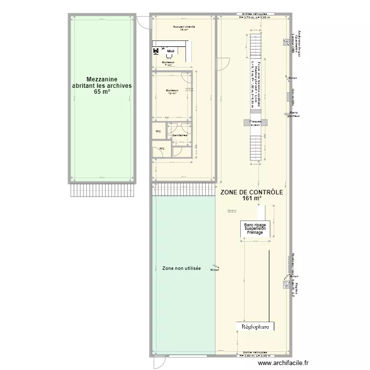 CCT VL Grenade Sur L Adour CTA 40. Plan de 
