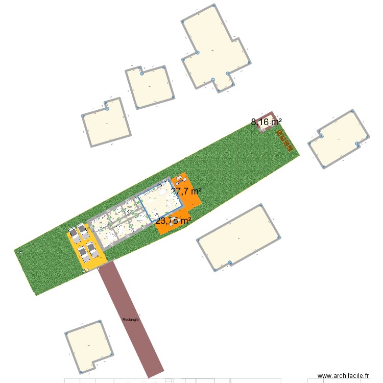 Saint guinoux cadastre 2 réseaux. Plan de 0 pièce et 0 m2